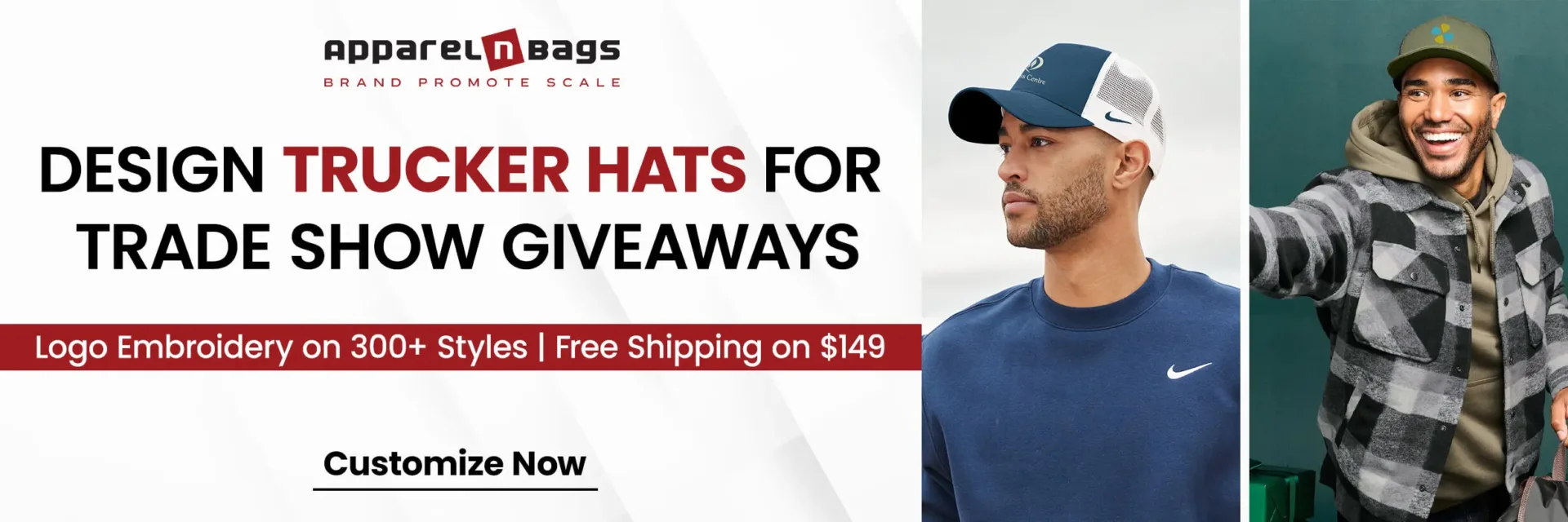 Design Trucker Hats for Trade Show Giveaways