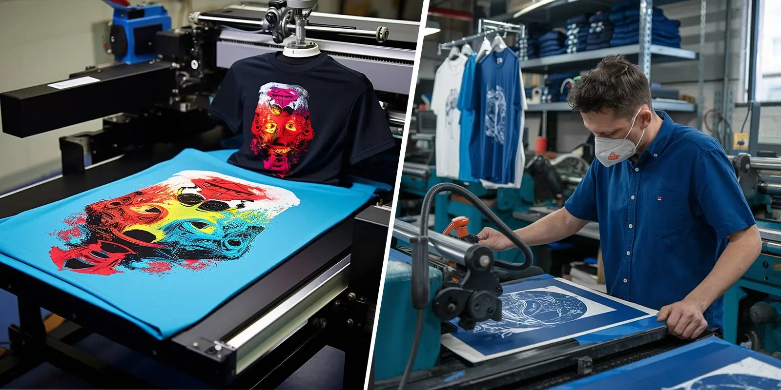 DTG vs Screen Printing | Which Printing Method Should You Choose?