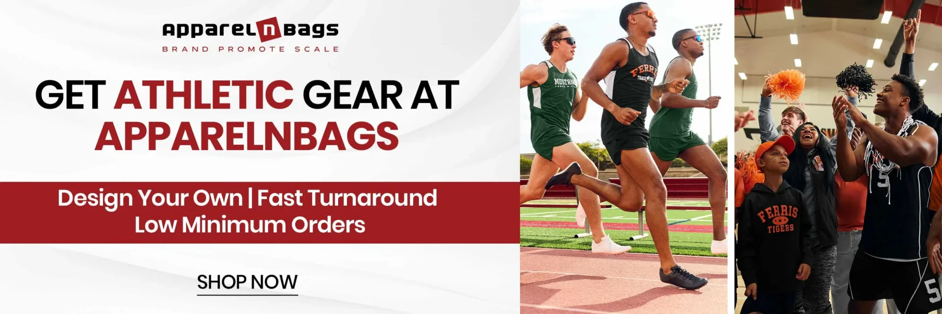 get athletic gear at apparelnbags