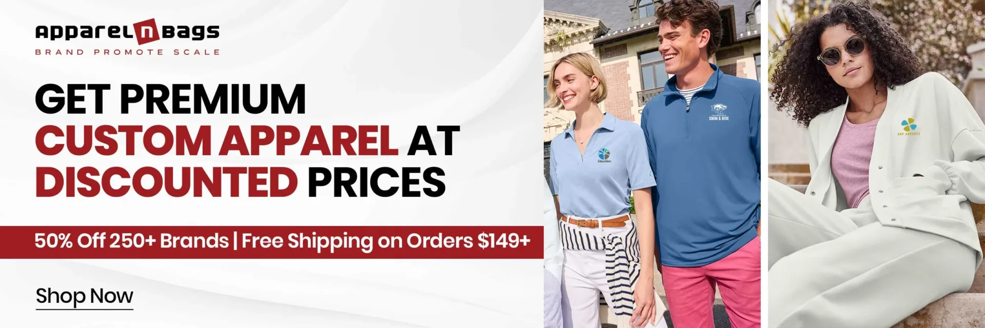Get Premium Custom Apparel at Discounted Prices