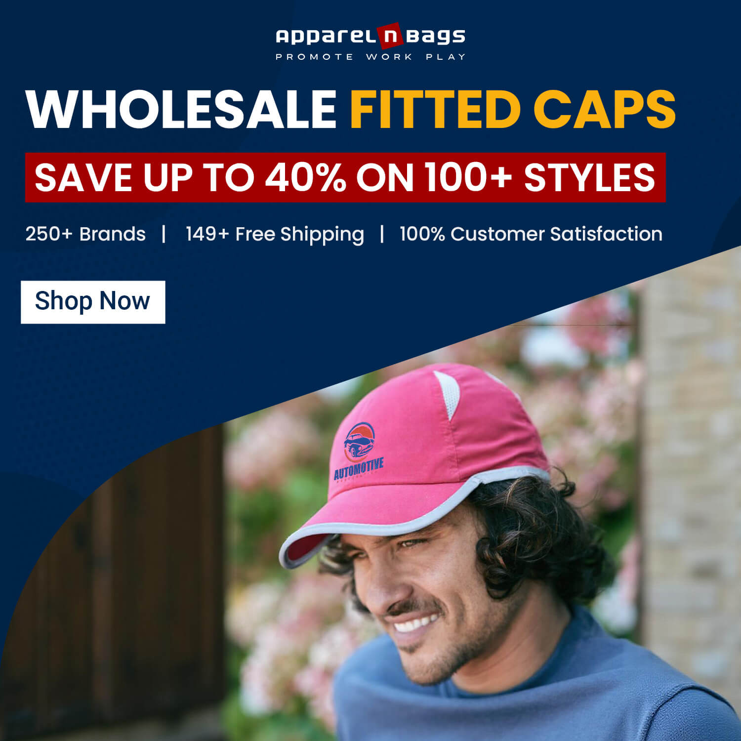 wholesale fitted caps