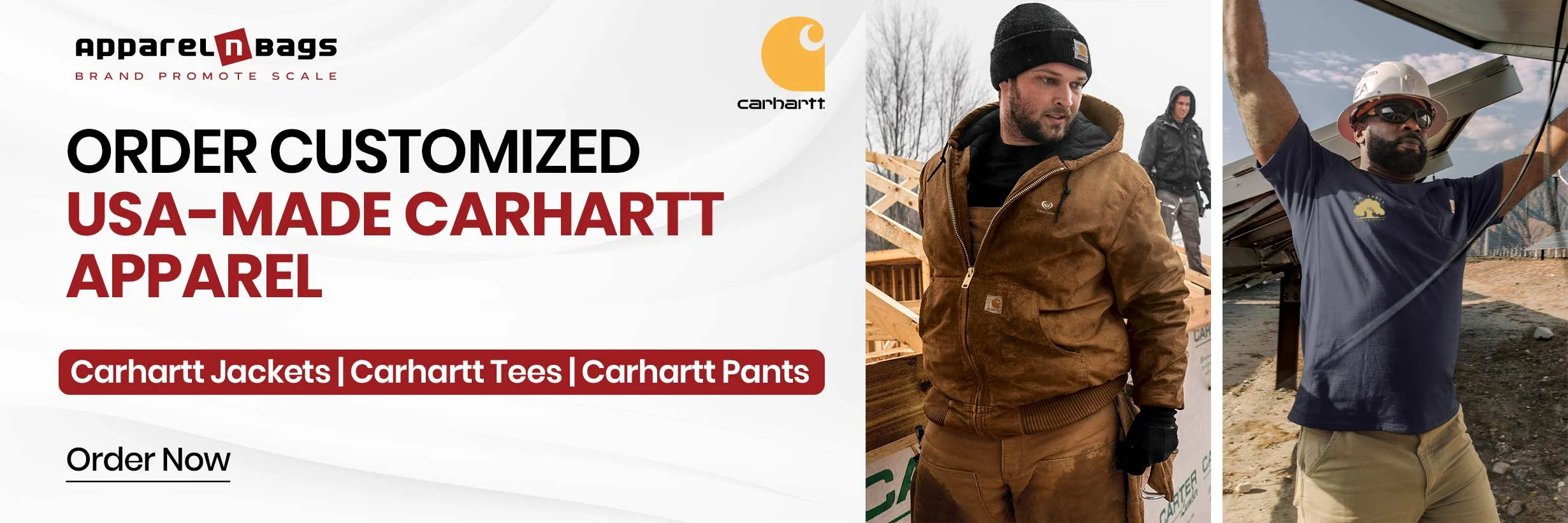 Order Customized USA-Made Carhartt Apparel