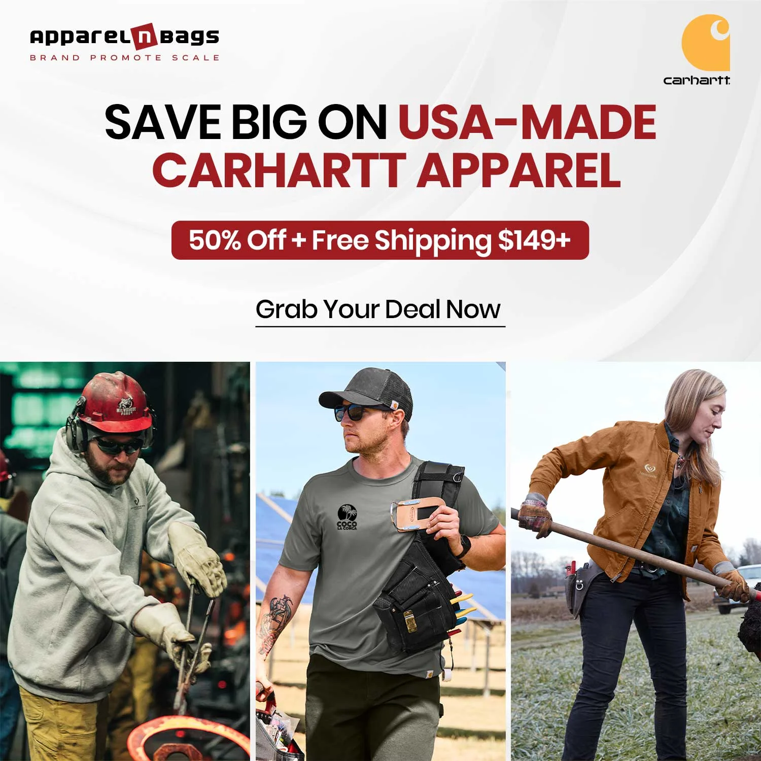 Save Big on USA-Made Carhartt Apparel