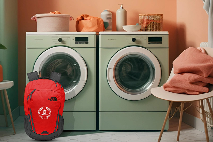 machine wash your north face backpack