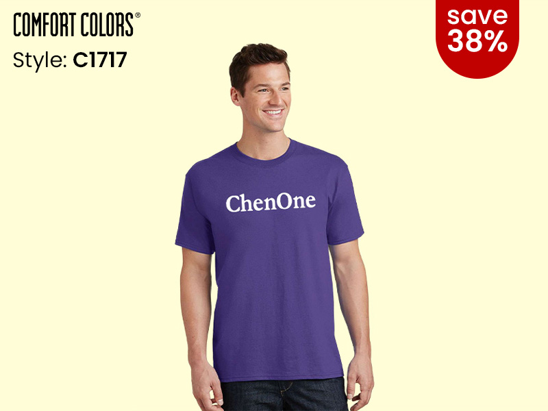 Comfort Colors C1717 in purple 