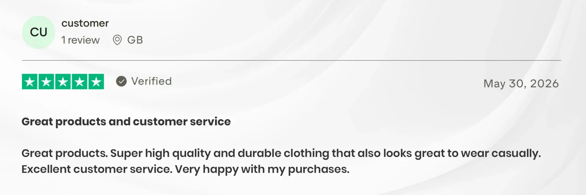 customer