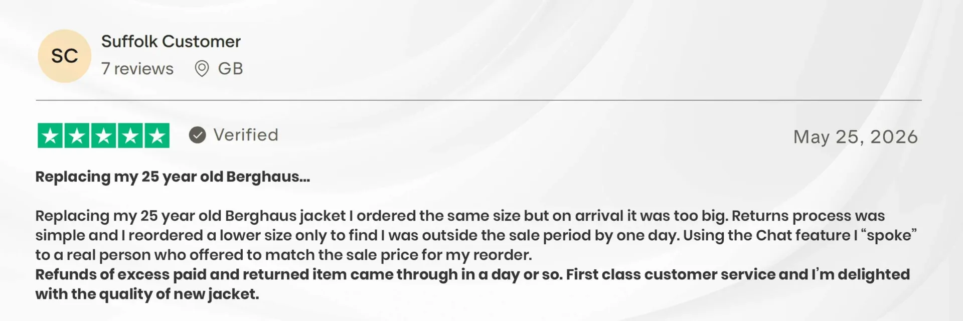 suffolk customer