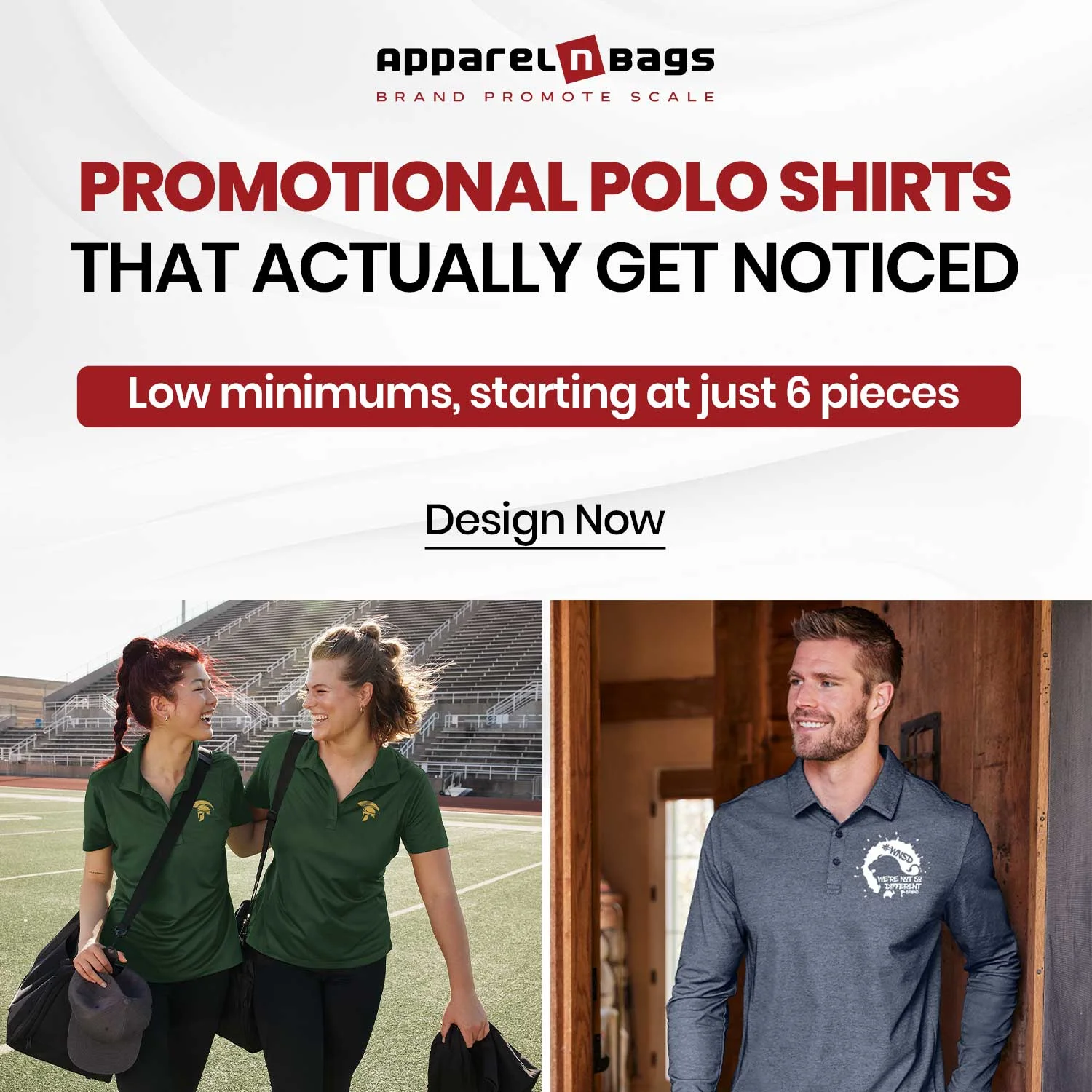 Promotional polo shirts that actually get noticed