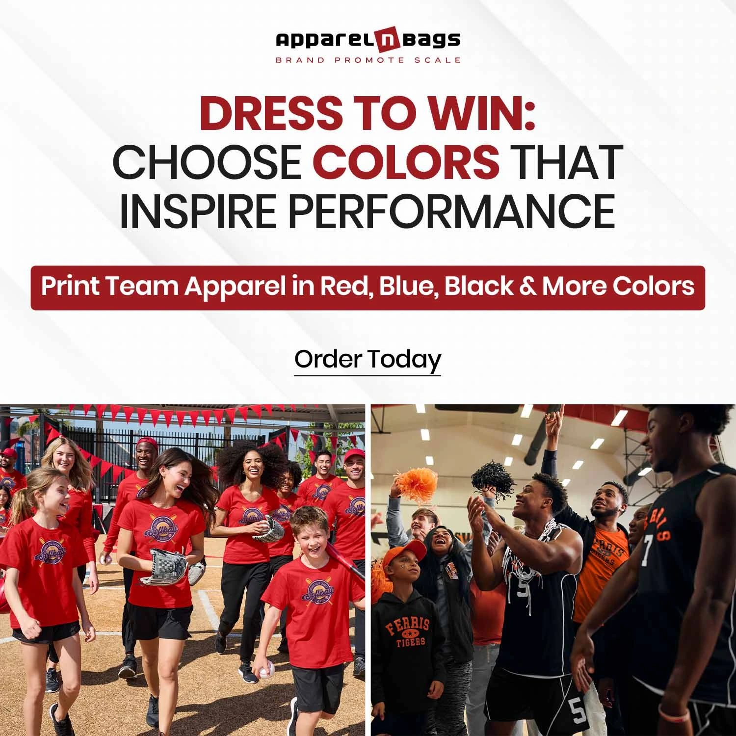 Shop Dress to Win: Choose Colors That Inspire Performance