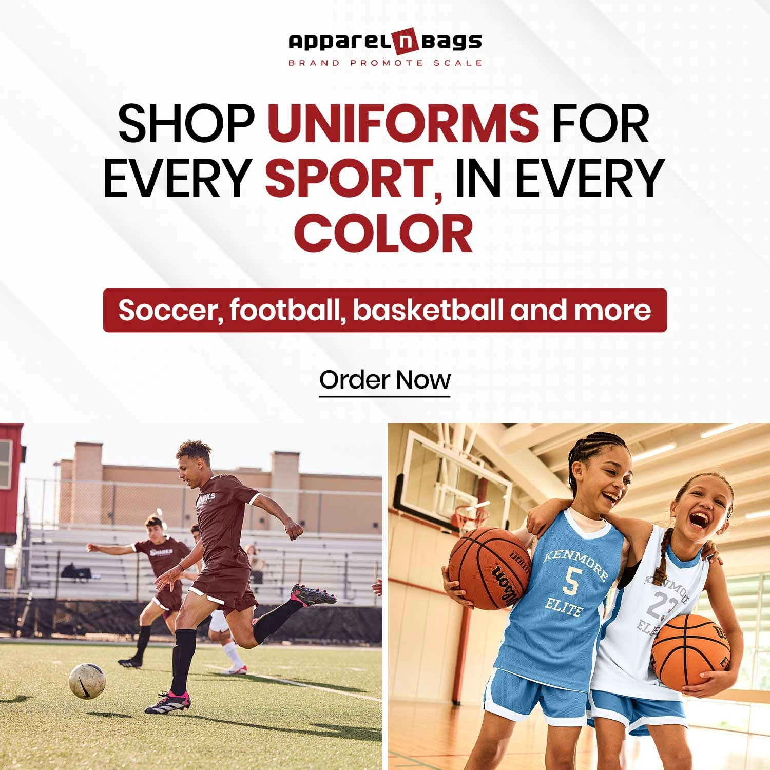 Shop Uniforms for Every Sport, in Every Color