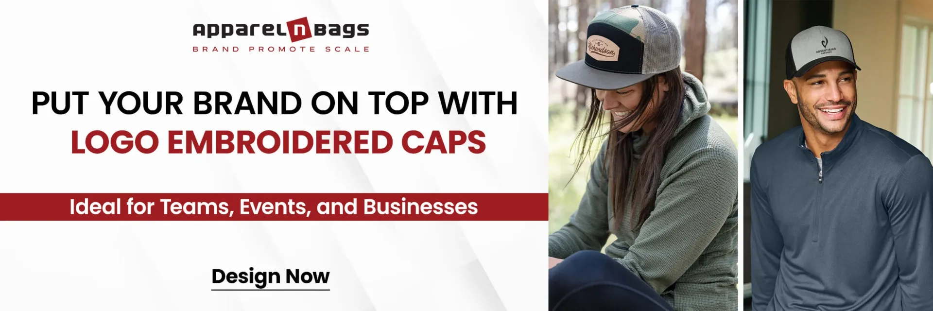 Put Your Brand on Top with Logo Embroidered Caps