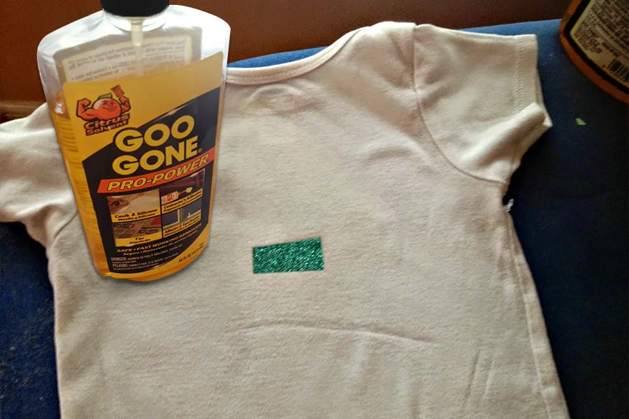Method 4: Reach For Goo Gone to Remove Vinyl from Clothes