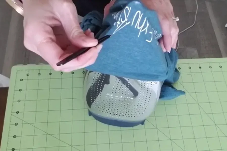 Method 2: Heat Shirt With Hot Iron