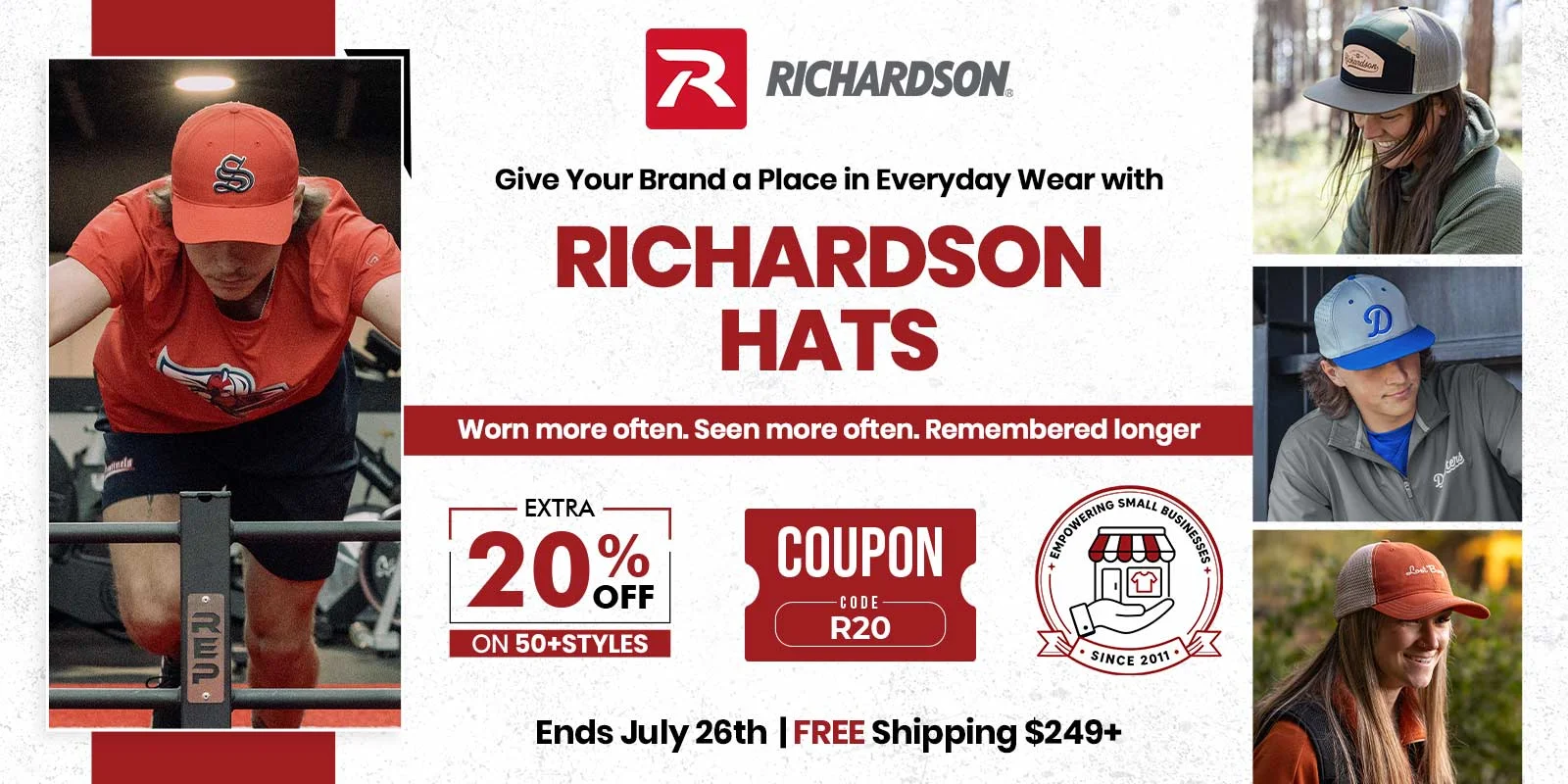 Richardson Discount Code: R20
