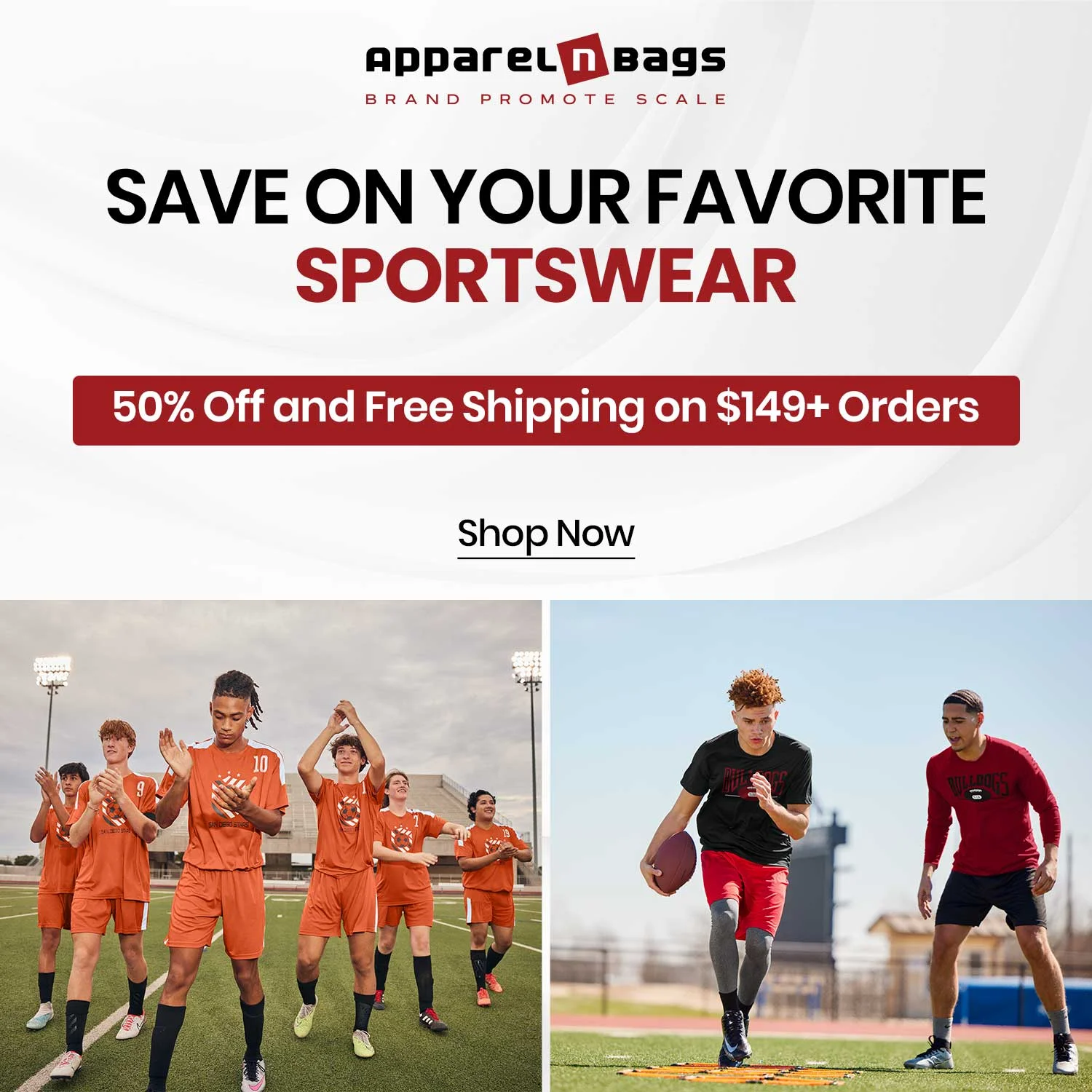save on your favorite sportswear