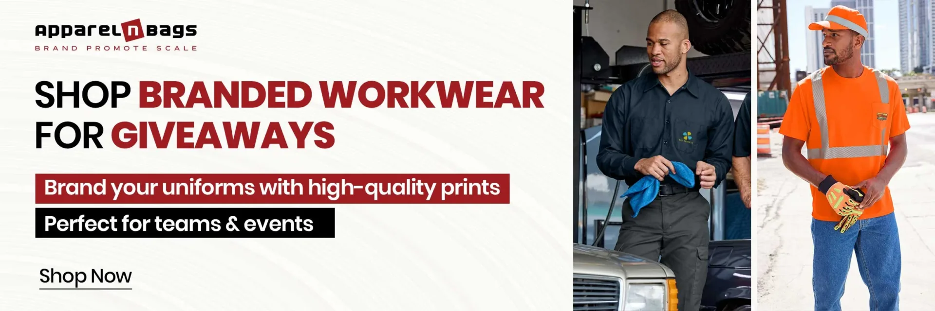 Shop Branded Workwear for Giveaways 