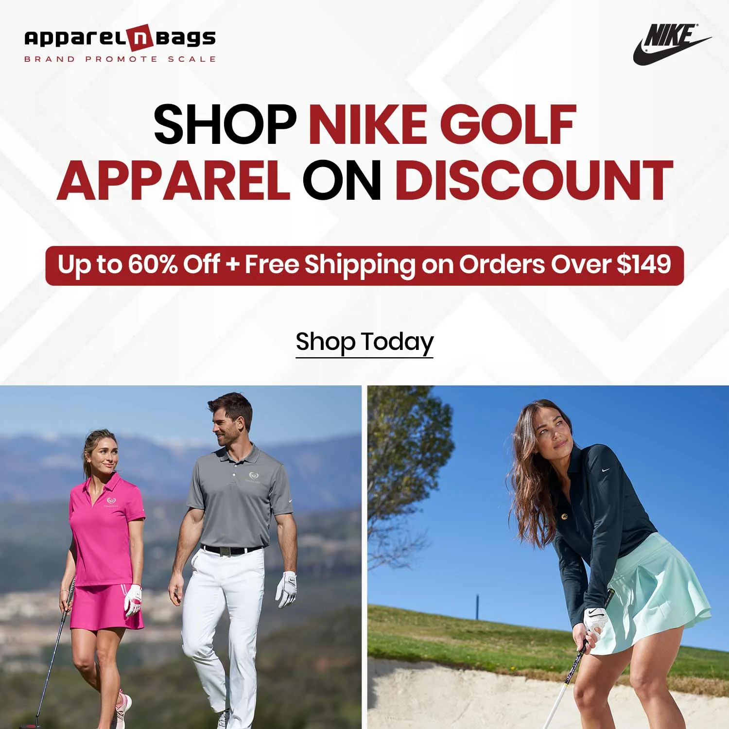 Shop Nike Golf Apparel on Discount