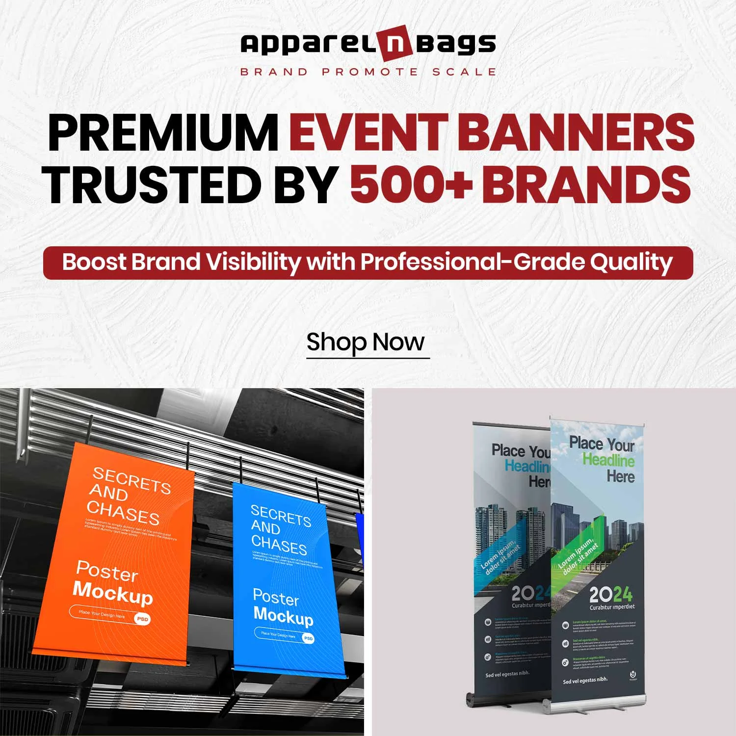 type of banners