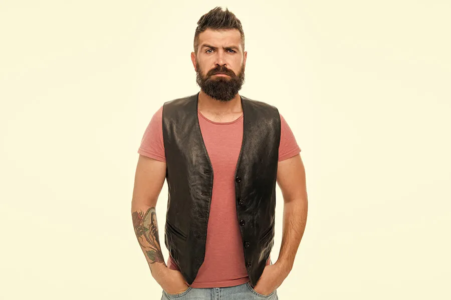 Leather Vest for Men