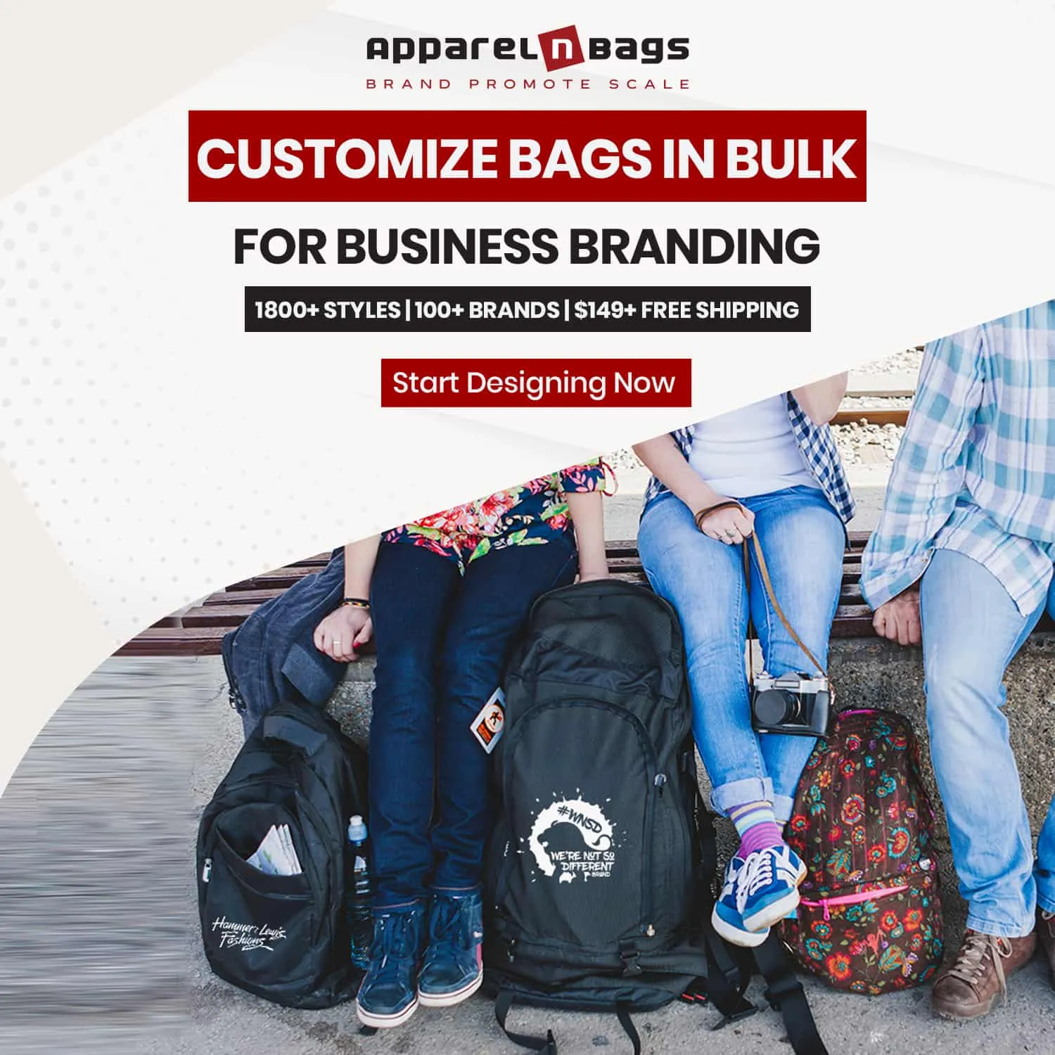 Customize Bags in Bulk for Business Branding