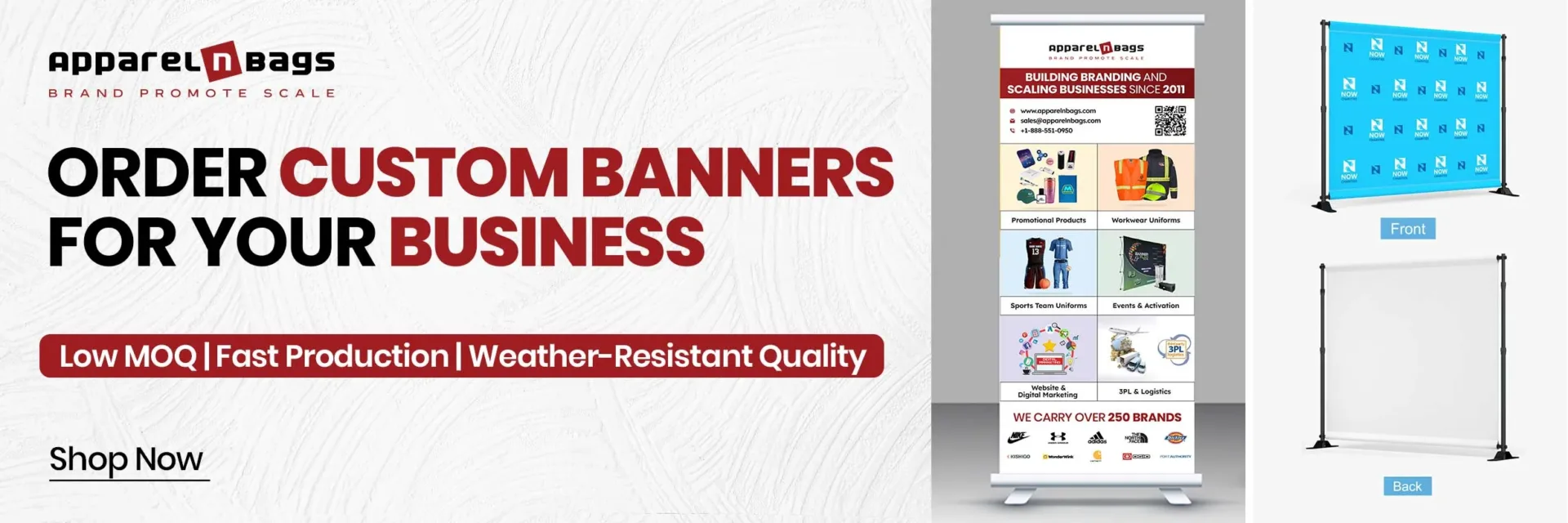 types of banner