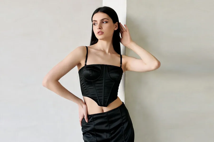Shop Corset Crop Tops