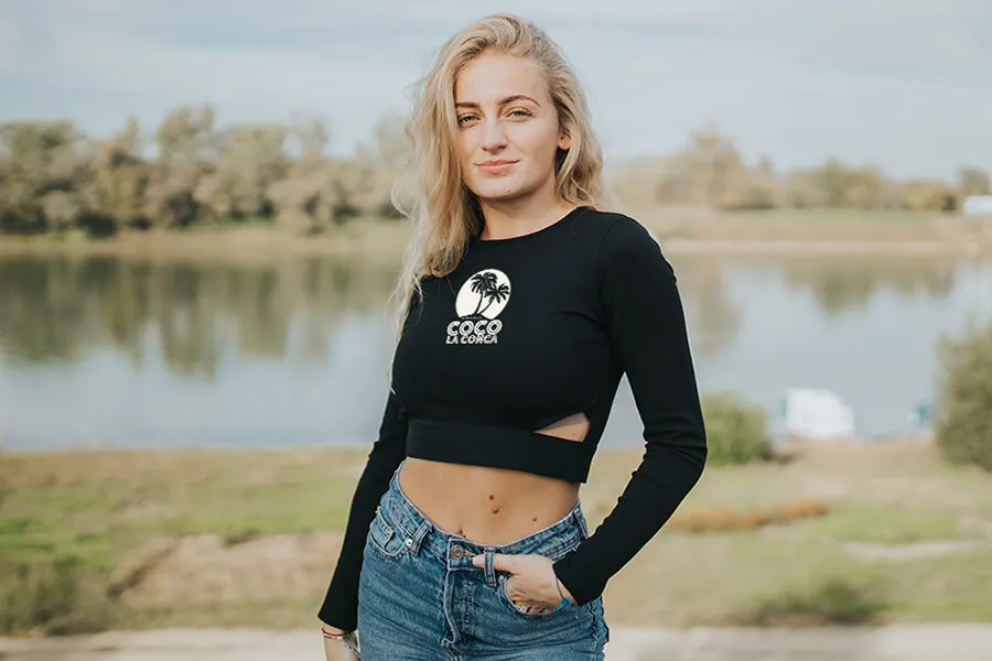 Shop Long Sleeve Crop Top