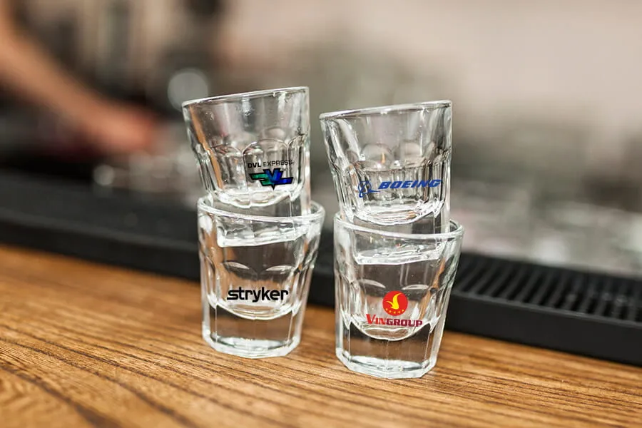 shot glasses
