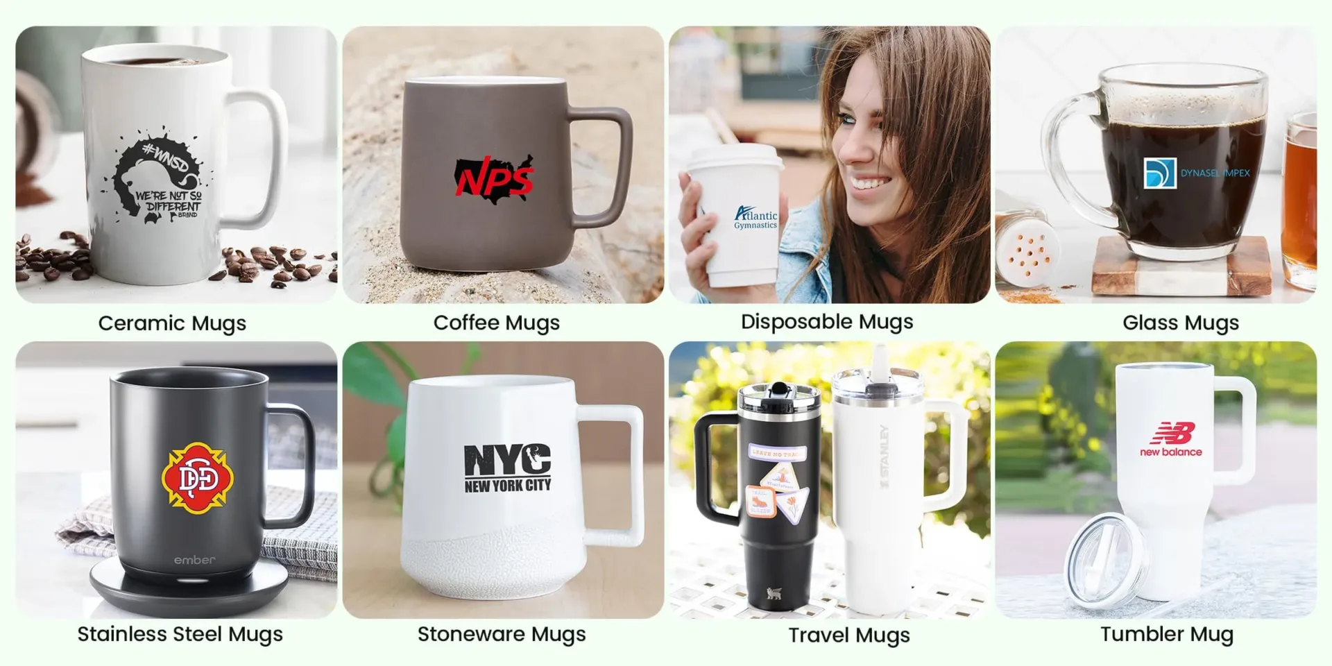 Top 8 Mug Types for Your Small Business Top 8 Mug Types for Your Small Business