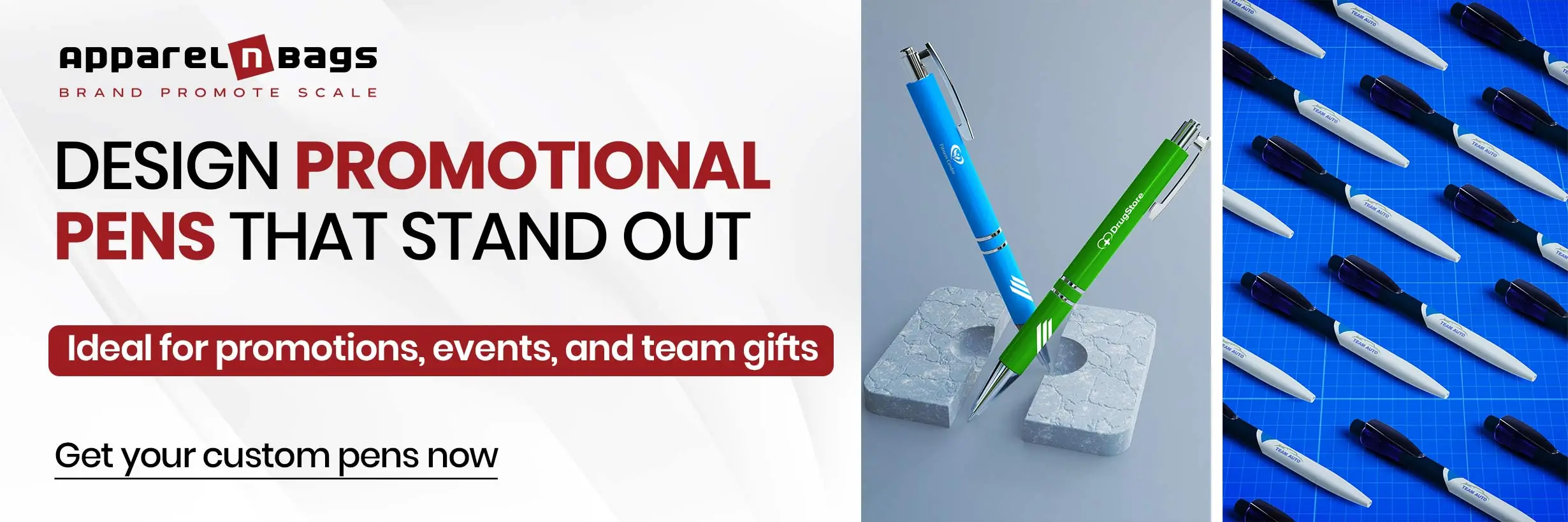 Shop Design Promotional Pens That Stand Out