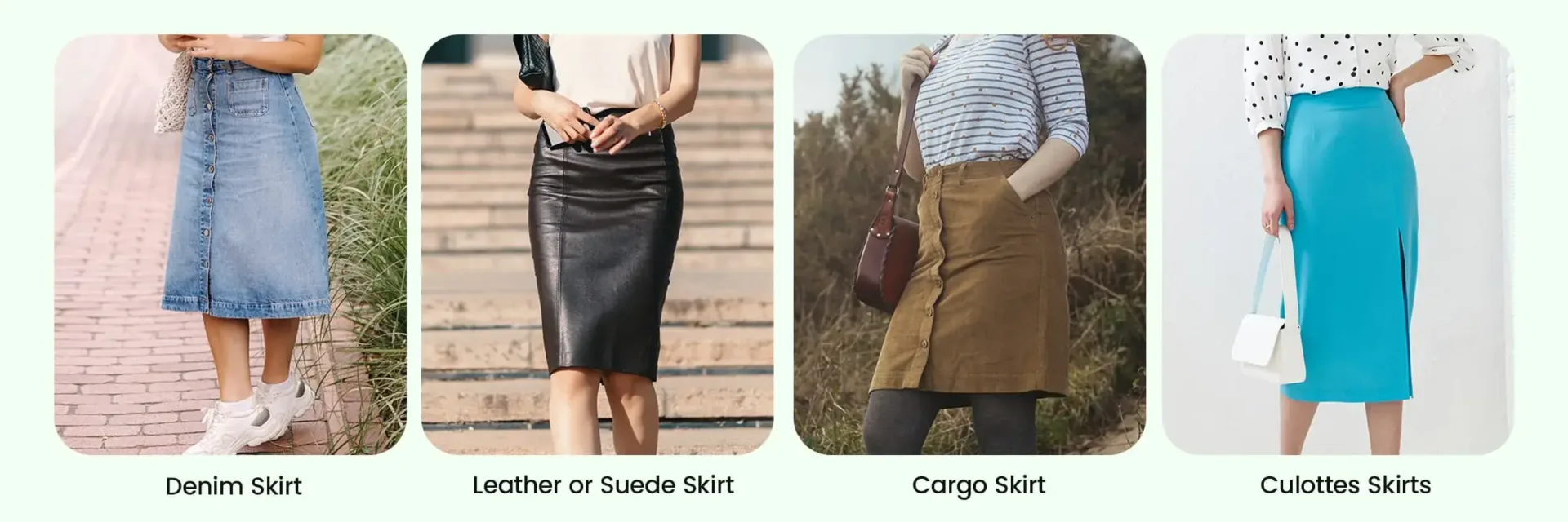 Types of Skirts by Fabric/Material Types of Skirts by Fabric/Material