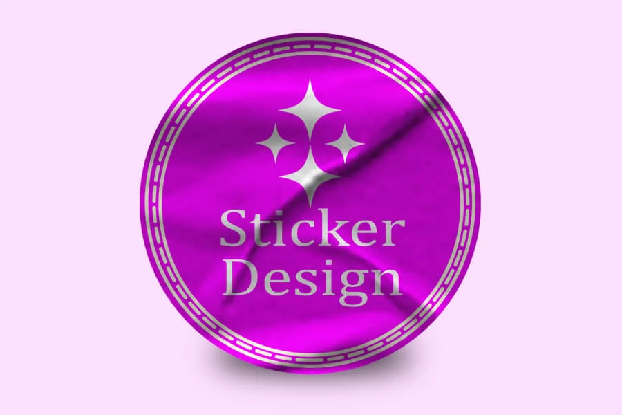 glossy stickers