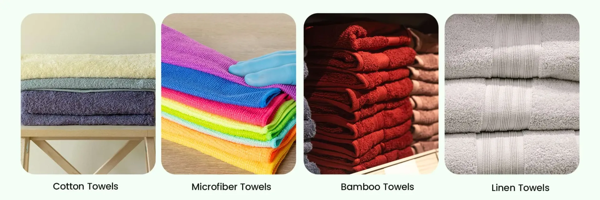 Types of Towels by Fabric