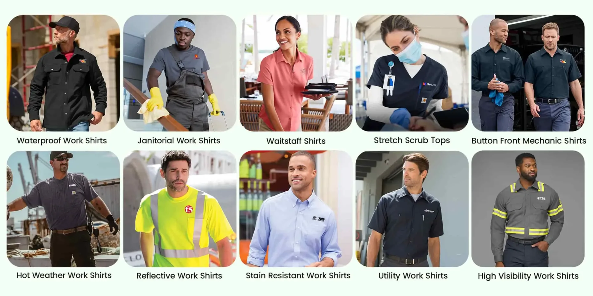 26 Different Types of Work Shirts for Every Industry 26 Different Types of Work Shirts for Every Industry