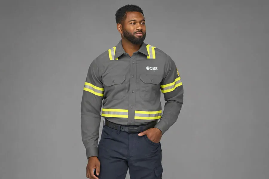 high-visibility work shirts