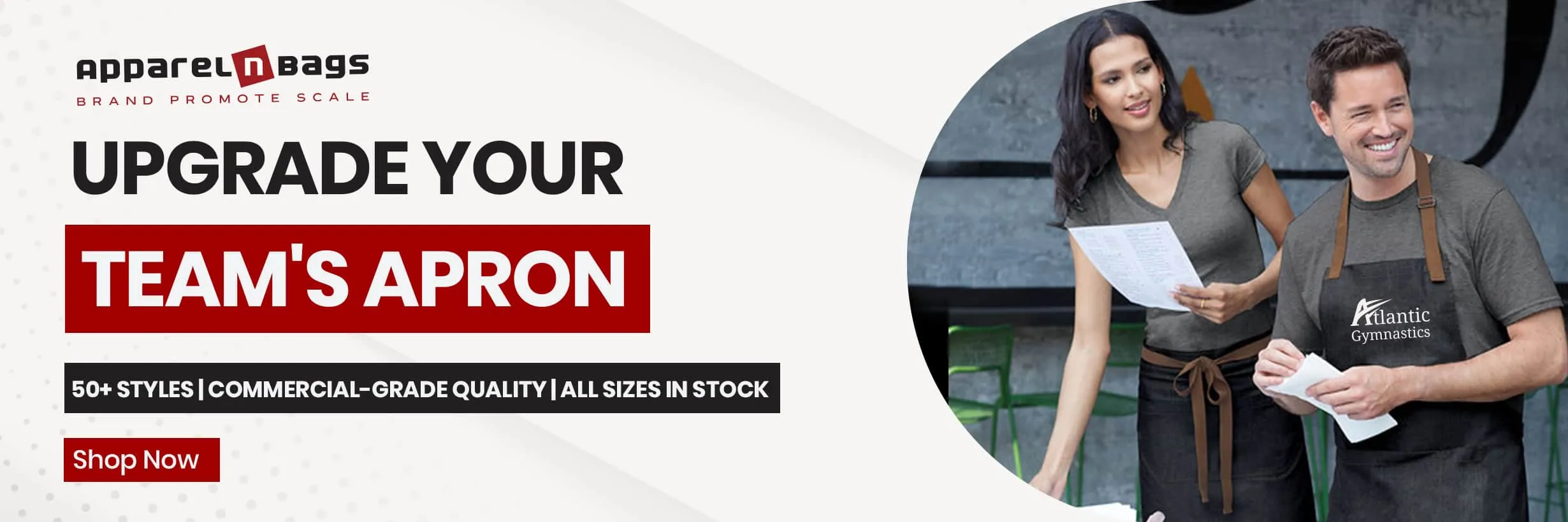 Buy Custom Aprons from ApparelnBags