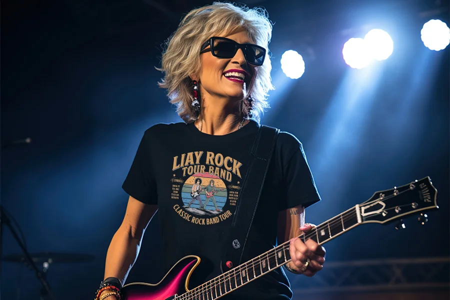 Vintage Band and Music Tees Design
