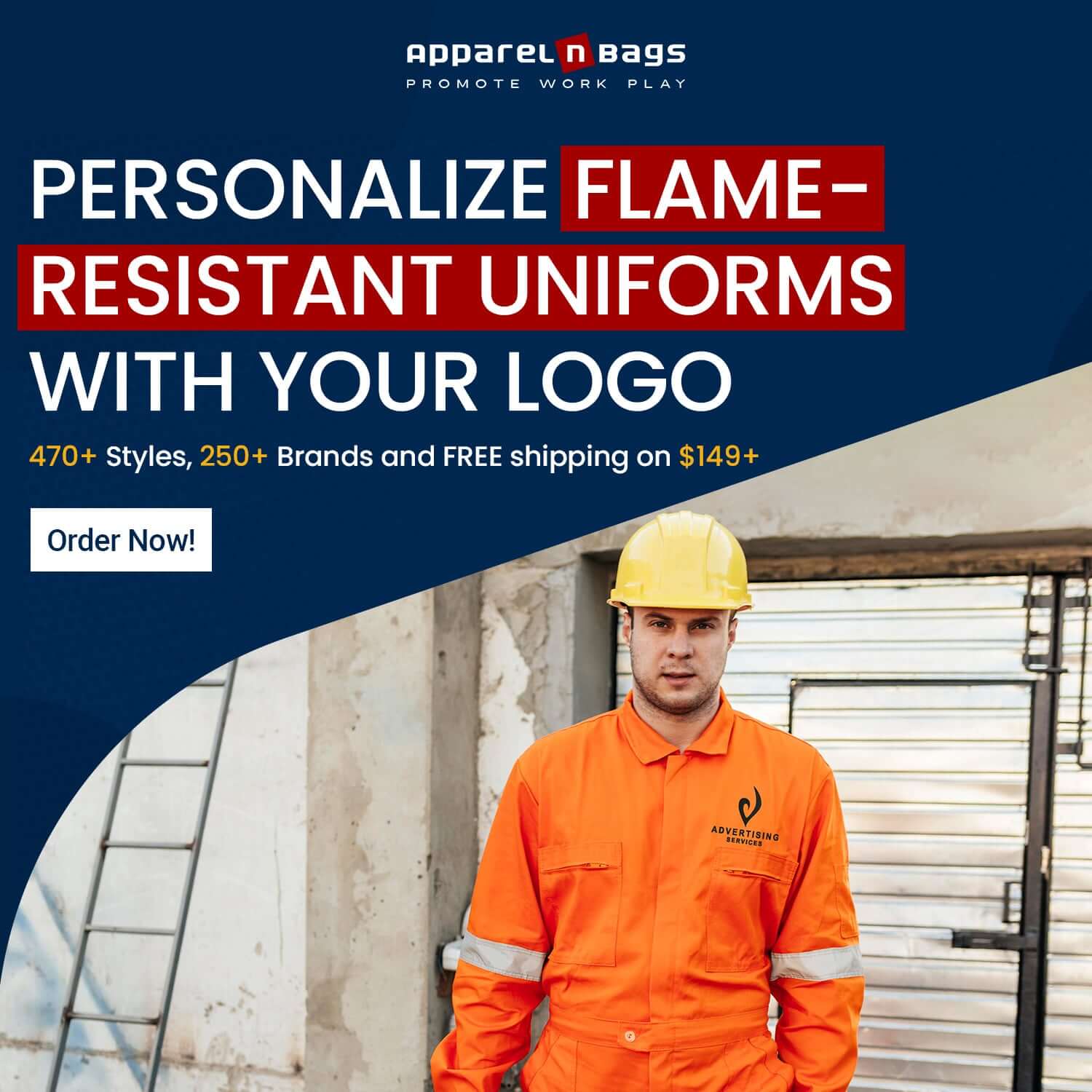personalize flame resistant uniforms