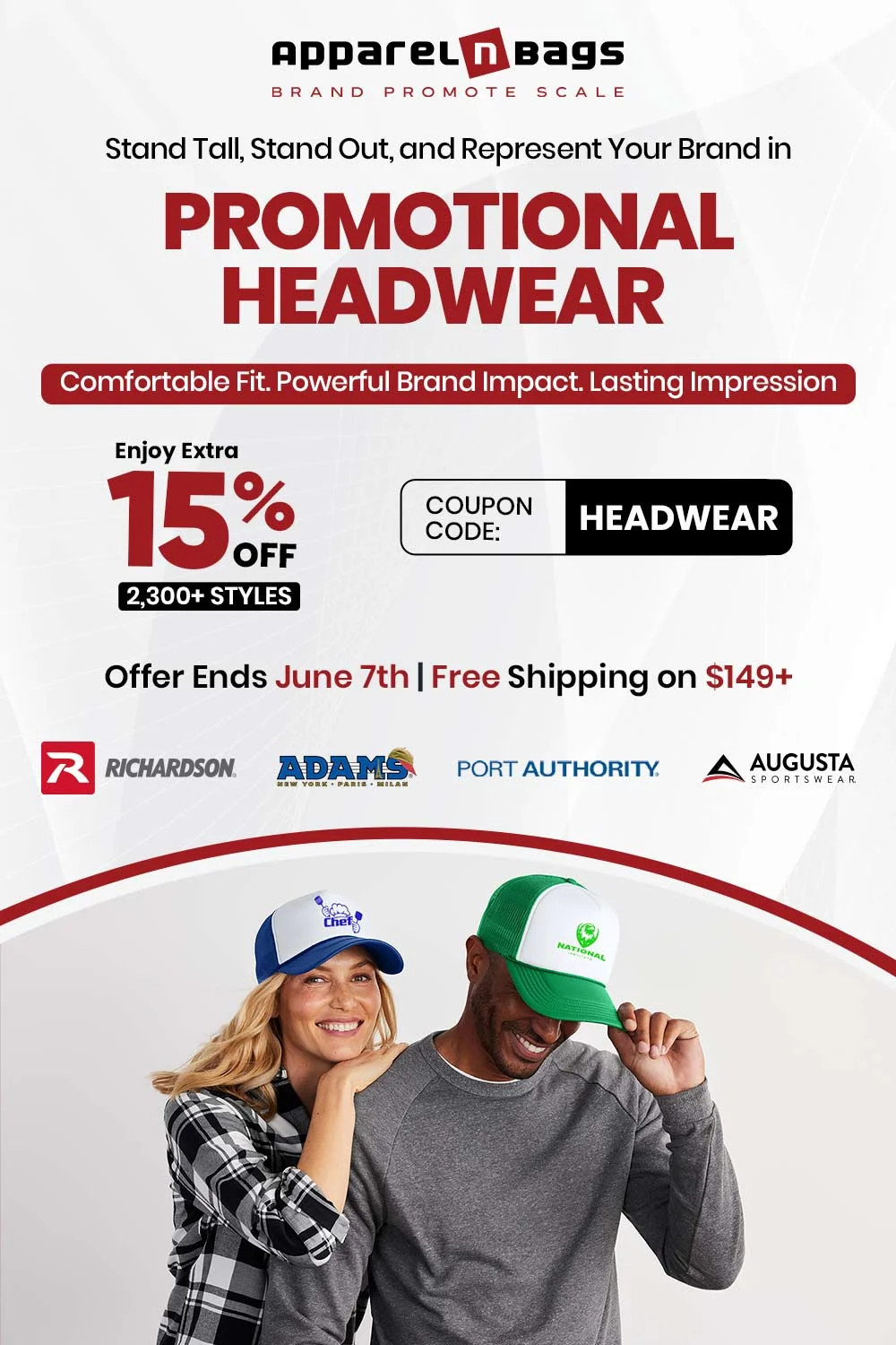 shop custom headwear
